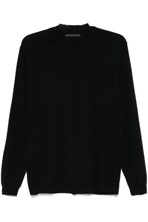 Maglione in lana merino nero LOW BRAND | L1MFW24256687D001